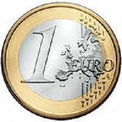  Монета в 1 евро